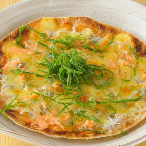 明太釜揚げしらすPIZZA