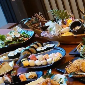 November (Monday-Thursday) Limited-Time Offer: All-You-Can-Eat and Drink Banquet Plan with Sushi "Ikoi" 5000 yen (tax included)