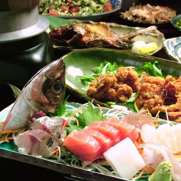 Today's sashimi platter (small)