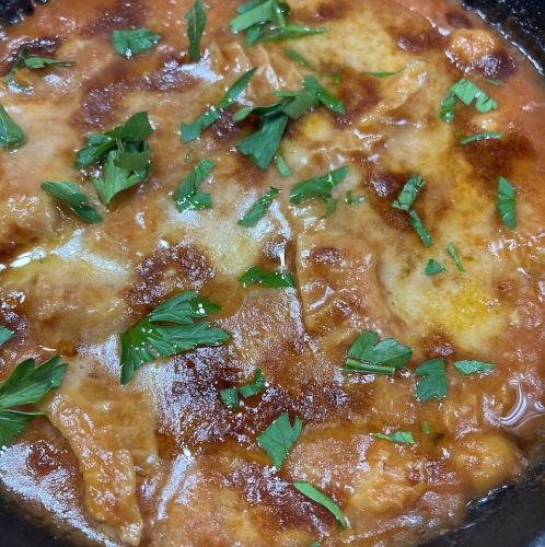 トリッパのトマト煮込み