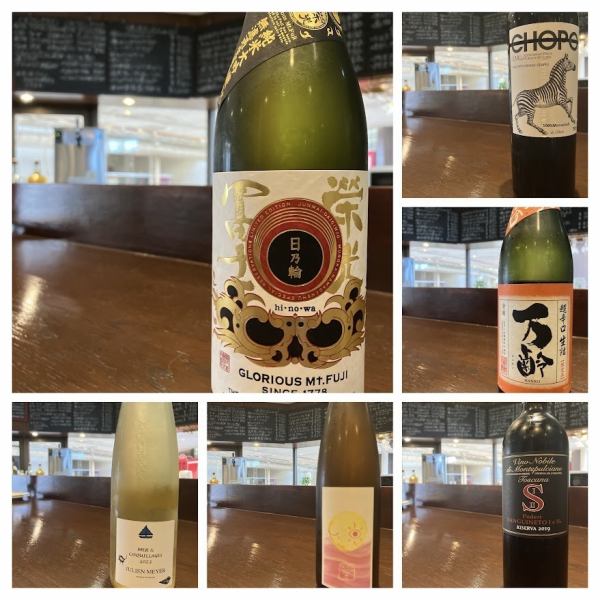 季節ごとに入れ替わる日本酒やワインをはじめ、サワーやソフトドリンクまでラインナップ豊富にご用意