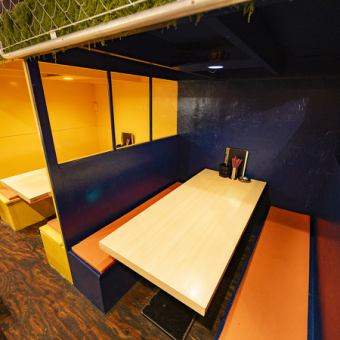 6名様のお席です！合コン、女子会に♪梅田で食べ放題、飲み放題なら「青春アッパーカット」圧倒的楽しさと盛り上げでやみつきまちがいなしです。