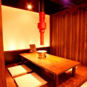 Recommended for group parties and small group celebrations!Private tatami room.We also have a smokeless roaster, so you won't have to worry about odors.