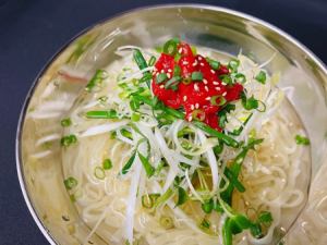 あっさりネギ冷麺