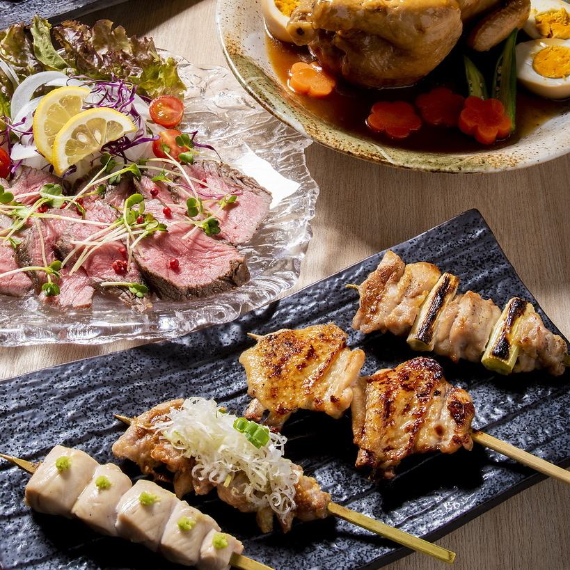 We will bring our yakitori to the table in the order in which they were made.Freshly made ◎