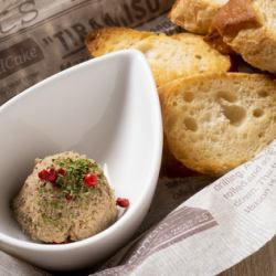 Japanese-style liver toast