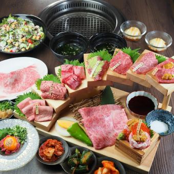 [預算面議◎]《Omakase套餐》8000日圓~!附無限暢飲、更多肉、露台...等都可以商量☆
