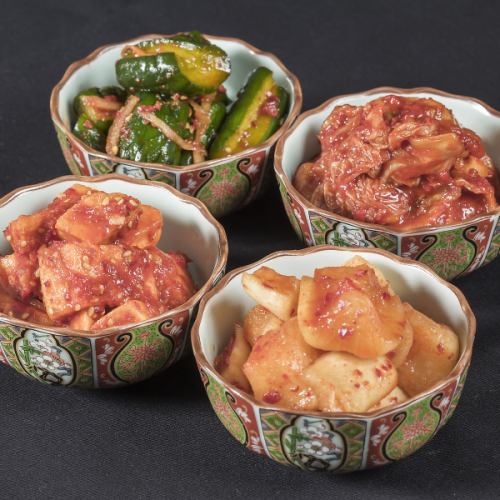 Various kimchi