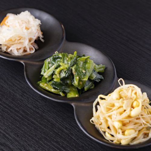 ナムル盛り合わせ／味ねぎ