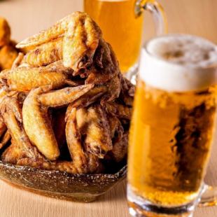 ◆2-hour all-you-can-eat and drink course [Ume Course] Best value for money ◎ All-you-can-eat fried foods and other delicacies! [8 dishes] 4,000 yen ⇒ 3,000 yen