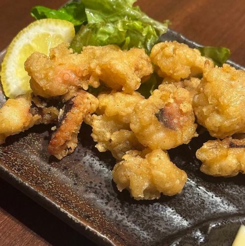 Deep-fried octopus