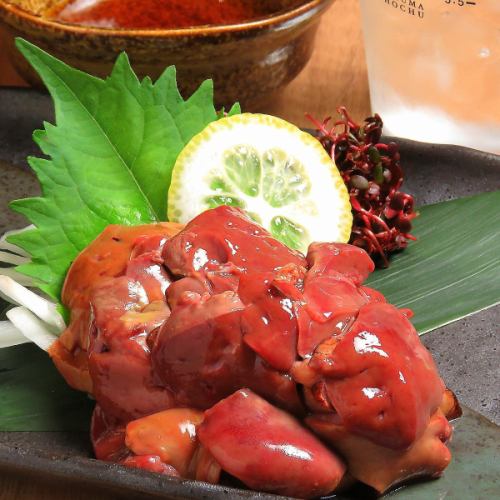 Black Satsuma Chicken Liver Sashimi [Limited Quantity]