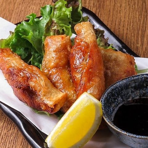 Chicken Skin Gyoza