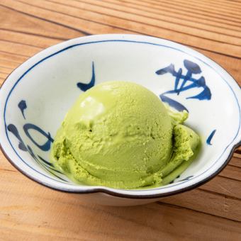 Matcha ice cream