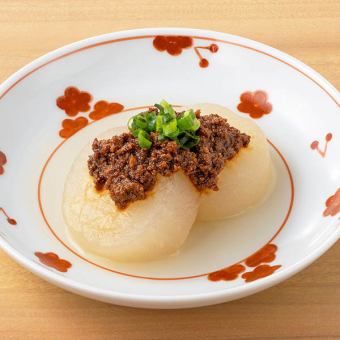 風呂吹き大根 肉味噌