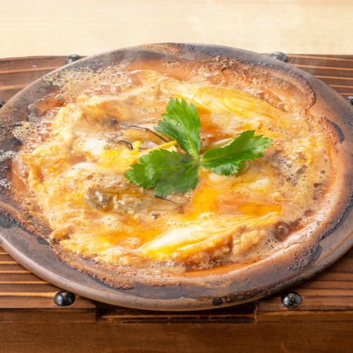 牡蠣の玉子とじ