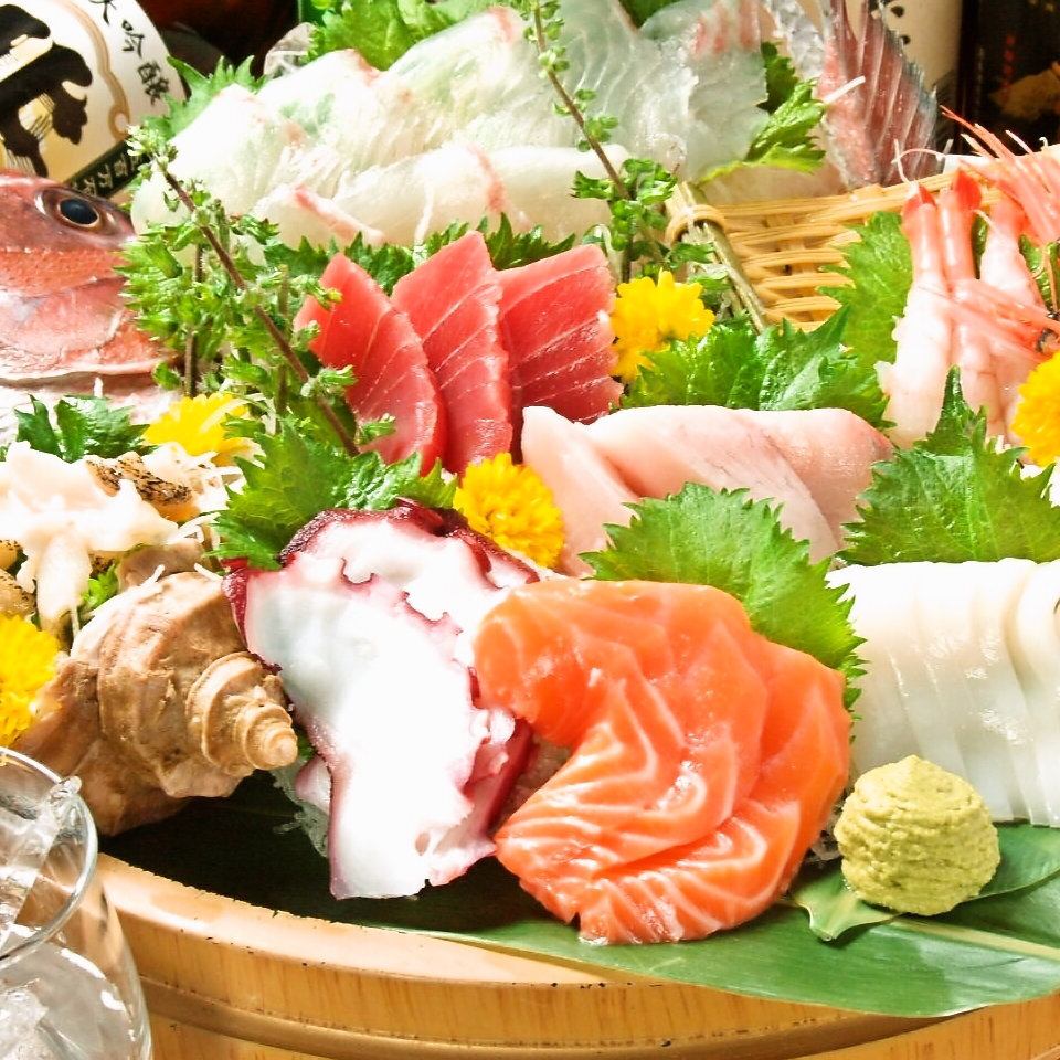刺盛はボリュームも◎!皆様でお楽しみ下さい♪(写真は一例)