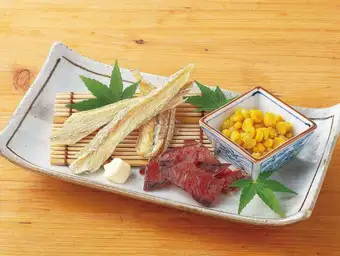 <ご一緒に!北海道で愛される酒の供>ご当地おつまみ三種盛り