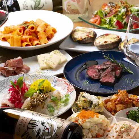 四条烏丸から徒歩3分♪シーンを選ばないワイン酒場！15名から2階の貸切可！
