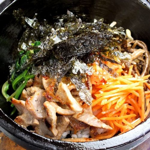 明太子チーズ石焼ビビンパ