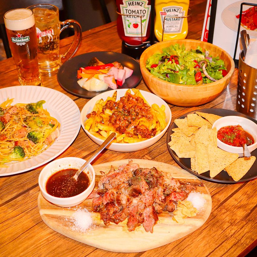 本格派の絶品ハンバーガー×アメリカン酒場☆