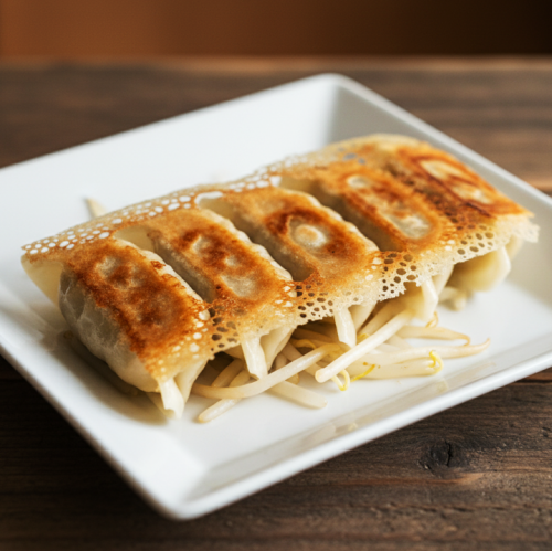 もやしとお友達ギョウザ