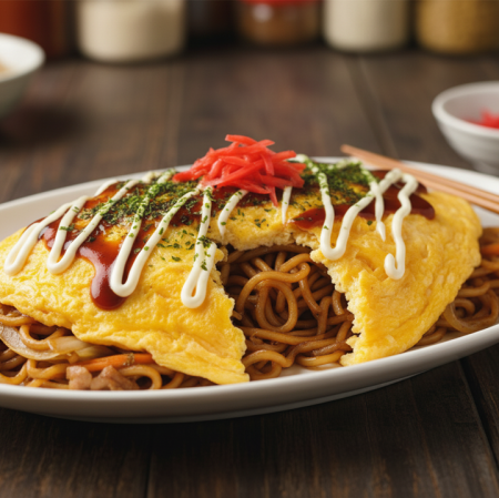 オムそば 1人前