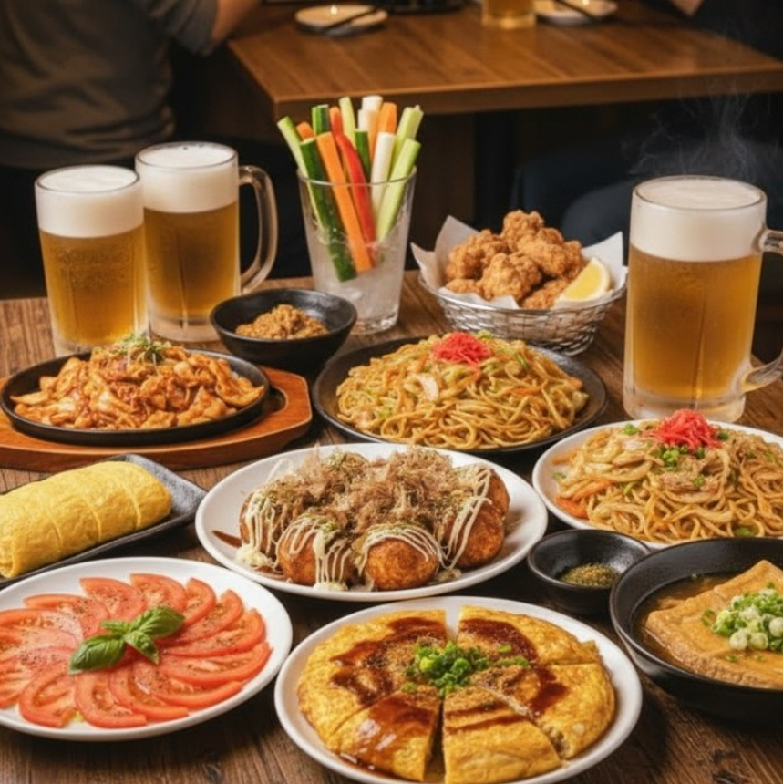 飲み放題で盛り上がる夜に！