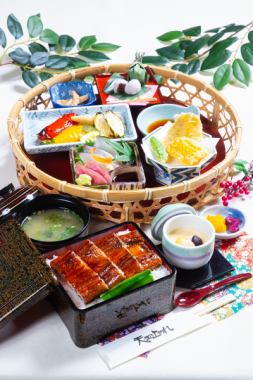 【天成醬30週年紀念】夏日花籃套餐(烤鰻魚或米飯牛裡肌)任您選擇