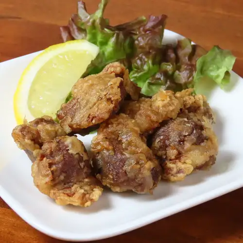 砂ずりの唐揚げ