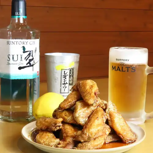 手羽先に合う！生ビール他、焼酎や日本酒、サワーも豊富