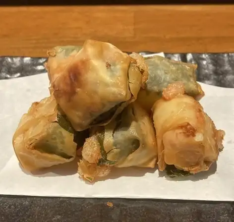 めんたいもちチーズ春巻き
