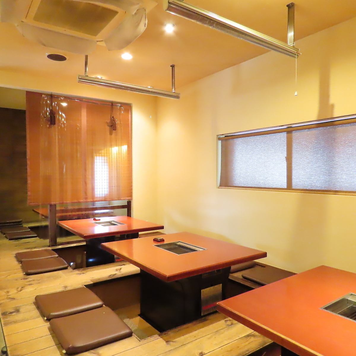 お座敷も完備◎宴会も大歓迎◎お肉囲んで皆で乾杯♪