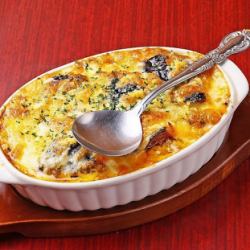 Eggplant Minced Chicken Handmade Meat Gratin