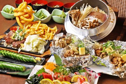 ★November only \5500 yen now 4980 yen ★Kamameshi ★Yellowtail and mushroom roe ★All-you-can-drink included 8 dishes