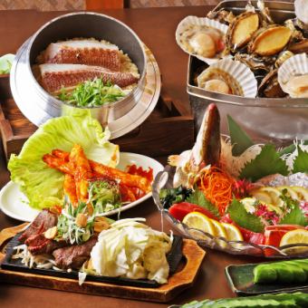 ★ November only: 8,000 yen, now 7,980 yen with deluxe all-you-can-drink. 7 dishes, 7,980 yen (tax included)