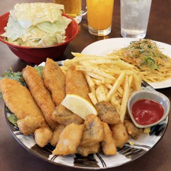 [2-hour all-you-can-drink included!] 5 dishes for only 2480 yen (a loss-making offer!) ◆ Available Sunday to Thursday only