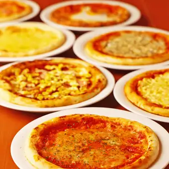 [Up to 3 hours of all-you-can-eat and all-you-can-drink (including draft beer)!] Pizza & French fries all-you-can-eat and drink course ◆ 3980 yen