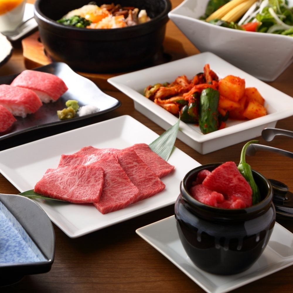 《安心・安全の個室完備》老舗精肉店直送の飛騨牛焼肉！