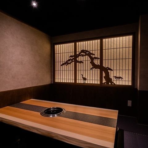 【老舗精肉店直送の飛騨牛焼肉】安心・安全の個室完備！