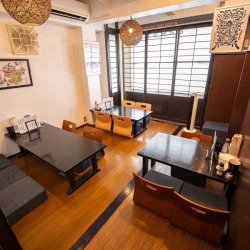<p>【最大12名様で、お使いいただけるお座敷】当店のお座敷は2名様から、最大12名様でご利用いただけます！ゆったりとくつろぎながら、お料理とお酒をご賞味ください☆</p>