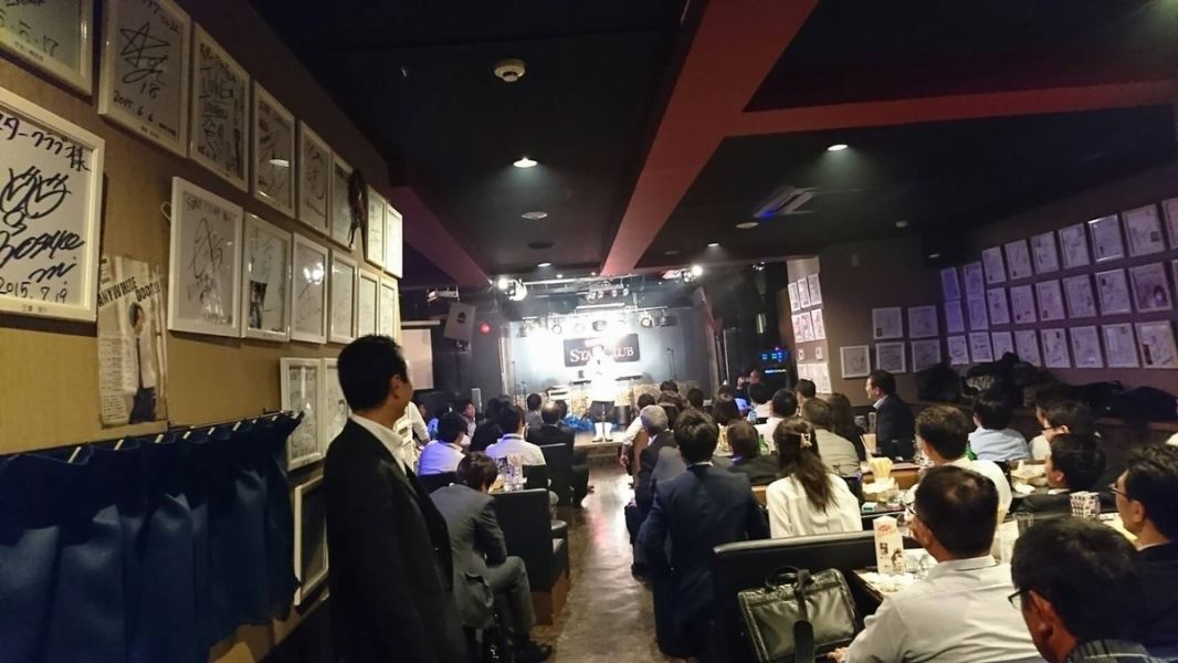 少人数でもテーブルを大きく使うことができてオススメ☆ 来店順でショーが見やすい前の席にお座りいただけます◎