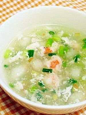 winter melon seafood soup