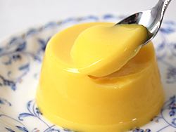 Mango pudding (homemade)