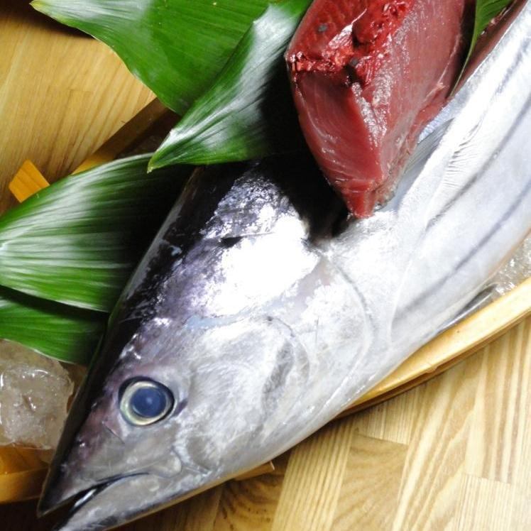 不仅伊势龙虾，鲣鱼盐鲣鱼也很受欢迎。