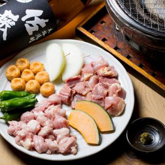 [Limited to 3 groups per day from October to December!] Kyushu chicken course with 8 dishes♪ All-you-can-drink included⇒5500 yen