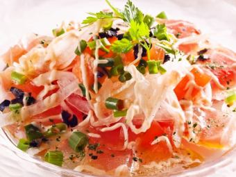 Tuna carpaccio