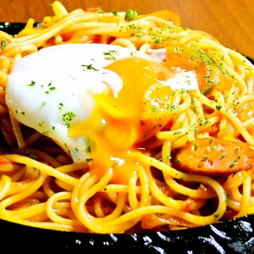 Teppanyaki Juicy Neapolitan Spaghetti