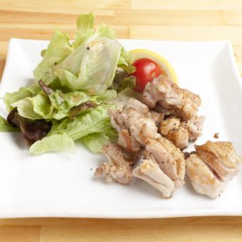 Grilled Okumikawa chicken with salted koji