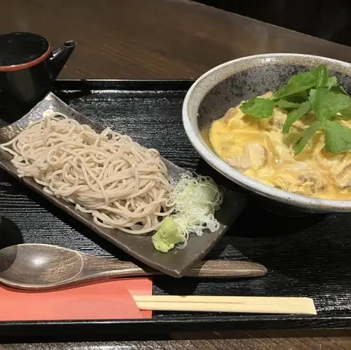 丼セット　親子丼　宮崎県の赤鶏を使用しています
